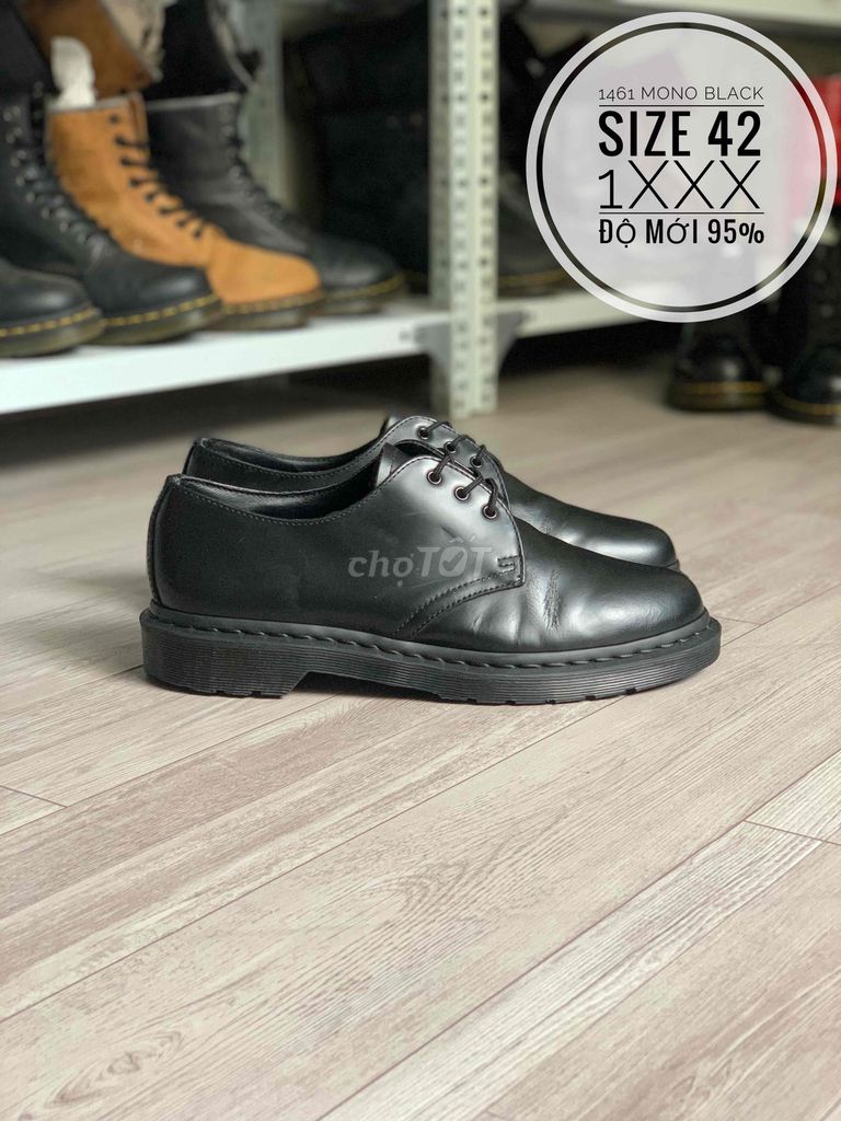 GIÀY 1461 MONO BLACK Size 42