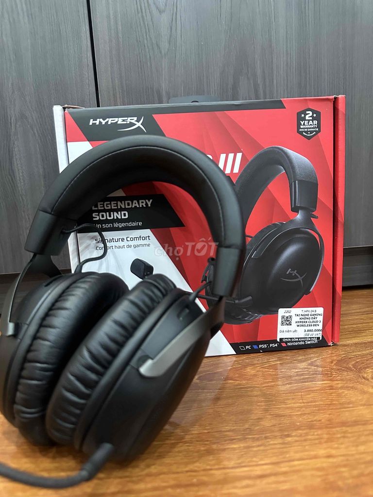 Tai nghe HyperX Cloud 3 Wireless Đen. Mua bán Tivi, Âm thanh tại Quận 1 Tp Hồ Chí Minh được đăng bởi nguyễn rôn đô hình 1