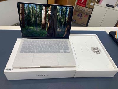 Macbook Air M3 13" 16/256GB Starlight 99% Fullbox