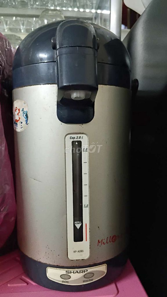 Bình thủy điện Sharp KP-A28S 2.8 Lít. Mua bán Bếp, lò, đồ điện nhà bếp tại Quận Ninh Kiều Cần Thơ được đăng bởi DAT KHOA  hình 1