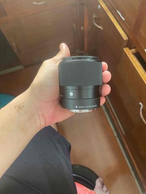Sigma 30mm 1.4 Cho Canon Ngàm M đẹp mới