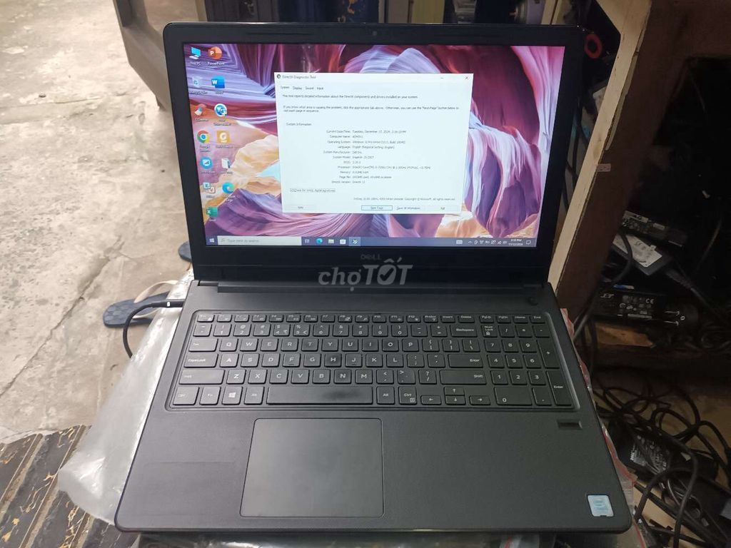 Cuối năm sale rẻ Dell 3567 i5-7200 ram 8g ssd 128