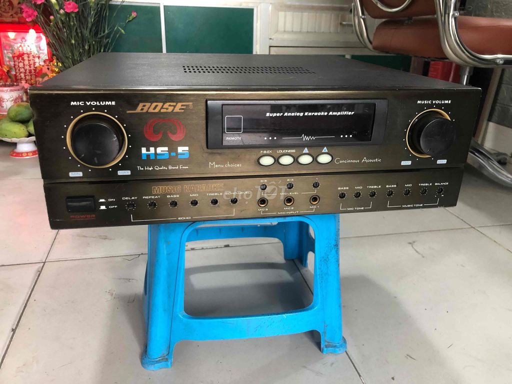 amly Bose HS.5 (karaoke rất hay). Mua bán Tivi, Âm thanh tại Quận 1 Tp Hồ Chí Minh được đăng bởi Lê Tấn Viên hình 1