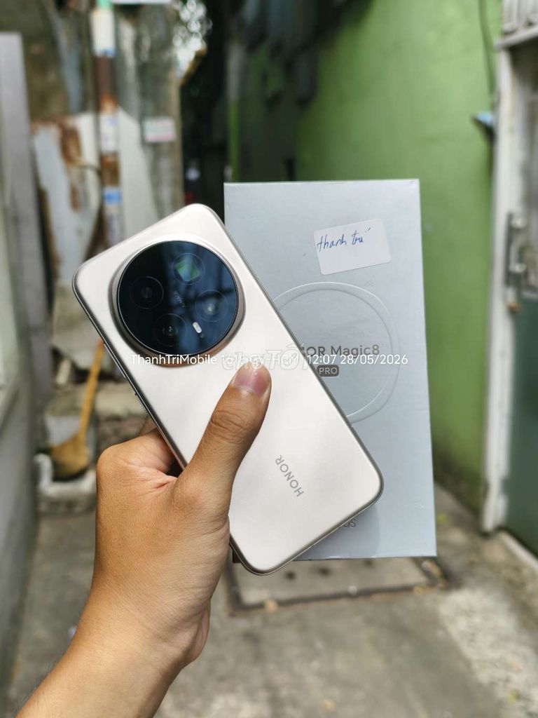 Honor Magic 8 Pro Vàng 16/512 fullbox nội địa. Mua bán Điện thoại tại Quận Gò Vấp Tp Hồ Chí Minh được đăng bởi Thanh Tri hình 1