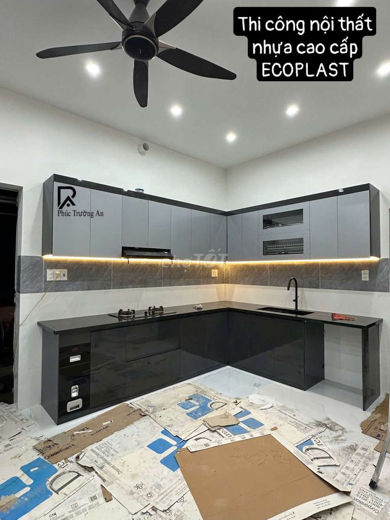 Tủ bếp Ecoplast Nhựa Cao Cấp. Mua bán Tủ, kệ gia đình tại Thành phố Thủ Đức Tp Hồ Chí Minh được đăng bởi Nội Thất Phúc Trường An hình 1