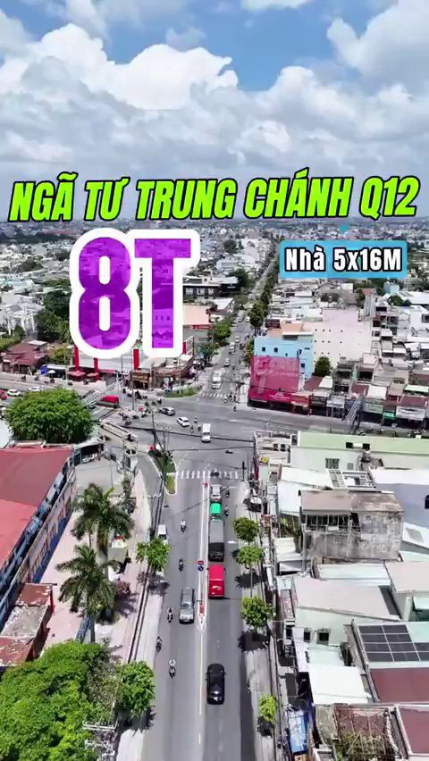 Bán Nhà Phố Hiện Đại Ngã Tư Trung Chánh Giá Từ 7.8 Tỷ