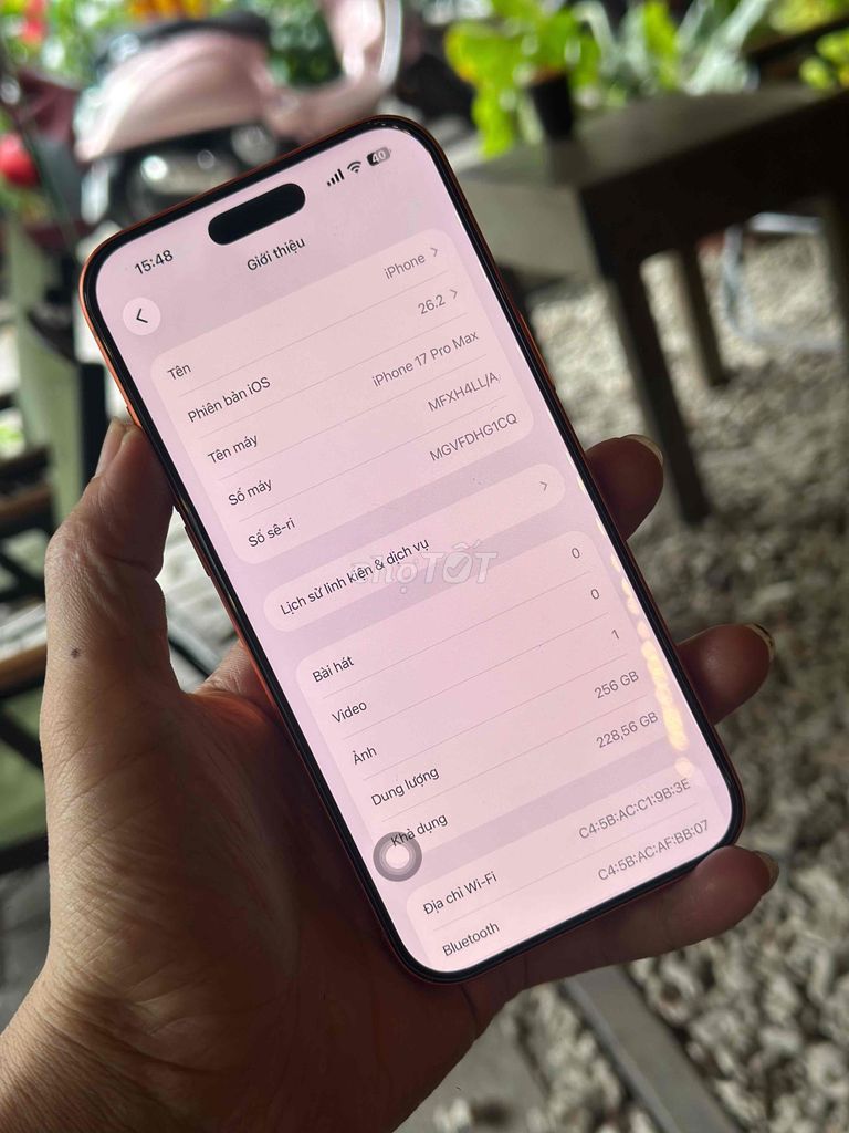 Apple iPhone 17 Pro Max 256GB Cam Đã qua sử dụng. Mua bán Điện thoại tại Quận Bình Tân Tp Hồ Chí Minh được đăng bởi nguyễn sang  hình 1