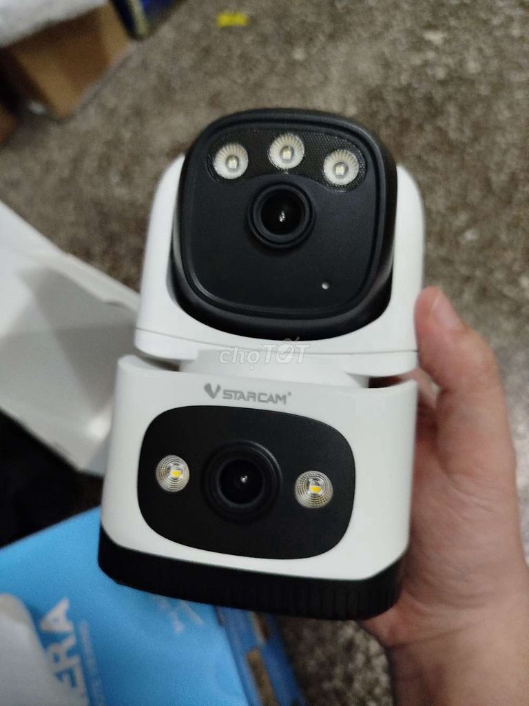 Camera 2.0mp 2 mắt bh 12 tháng giá 438k app o-kam