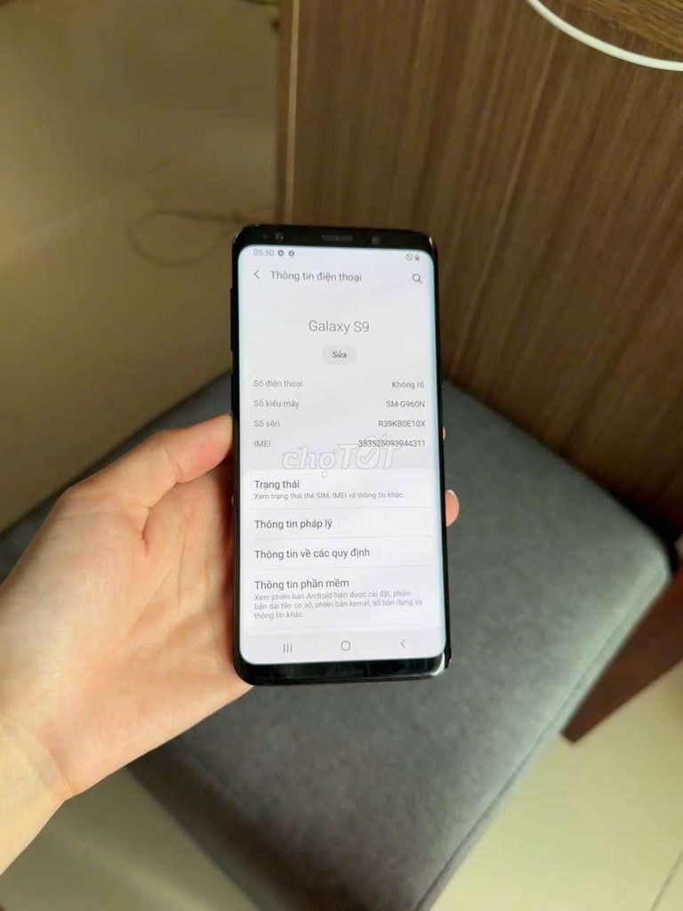 Samsung Galaxy S9. Màn đẹp