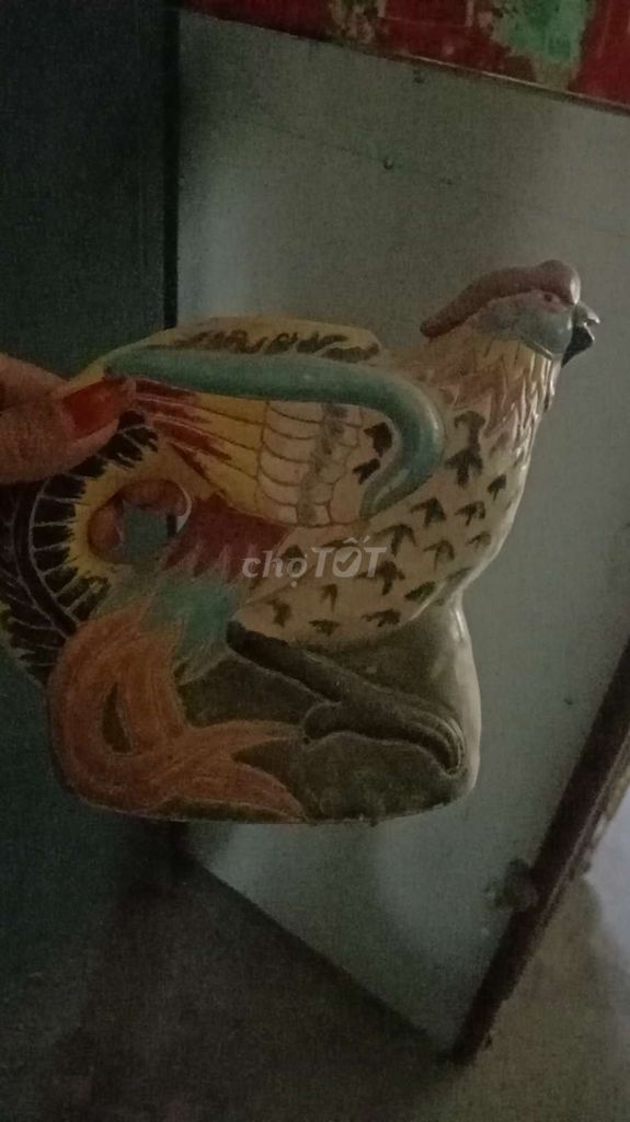 Bình cổ Gốm sứ Nhiều màu. Mua bán Đồ sưu tầm, đồ cổ tại Huyện Bến Cầu Tây Ninh được đăng bởi Ngọc Linh hình 1