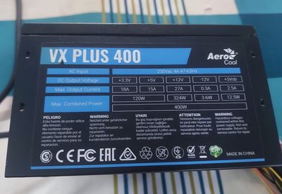 Nguồn AeroCool VX Plus 400W hết bảo hành