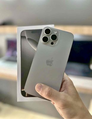 iPhone 16 Pro Max 256G TiTan FULLBOX BH APPLE 2025