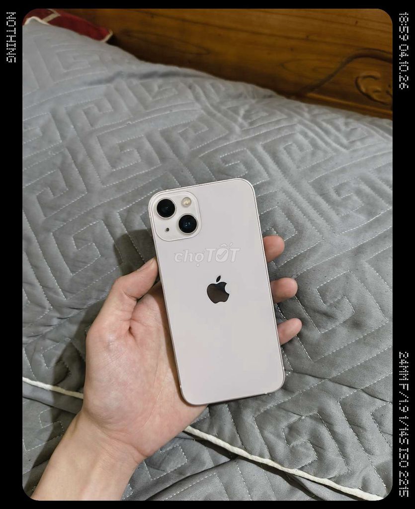 Apple iPhone 13 128GB Trắng. Mua bán Điện thoại tại Huyện Sông Lô Vĩnh Phúc được đăng bởi Khánh Đan hình 1