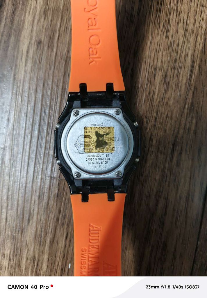 Casio 5611 G-Shock Ga-2100 custom