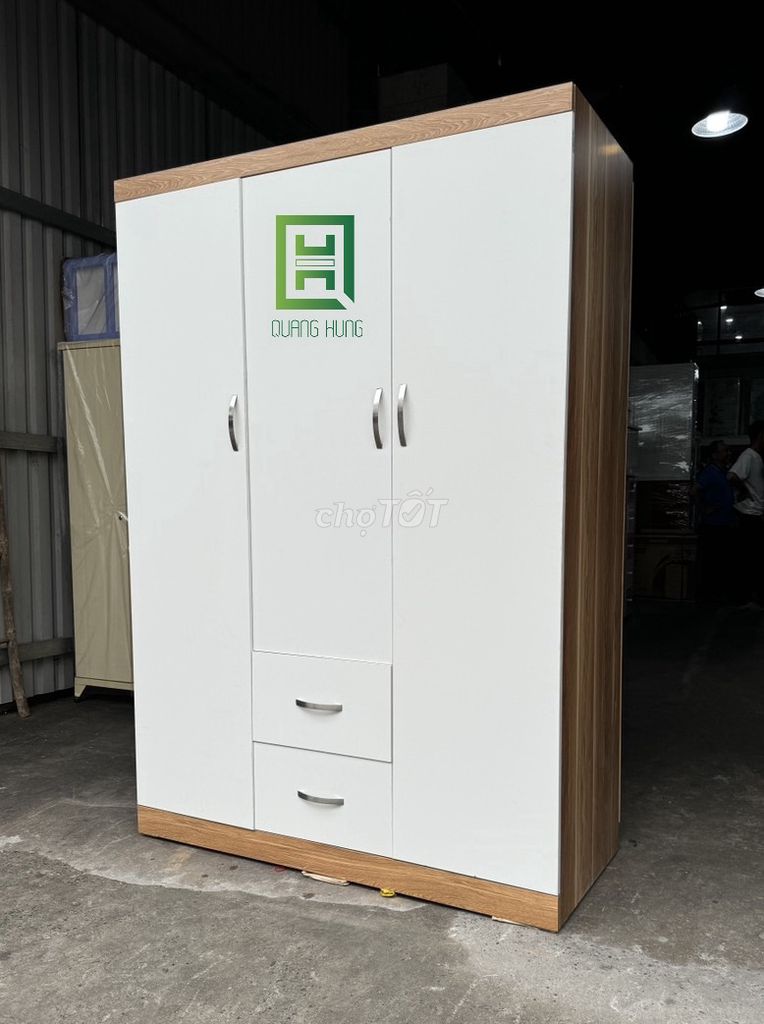 Tủ quần áo gỗ mdf==tủ gỗ mdf= tủ mdf- tủ giá xưởng. Mua bán Tủ, kệ gia đình tại Huyện Hóc Môn Tp Hồ Chí Minh được đăng bởi Nội Thất Quang Hùng TD hình 1