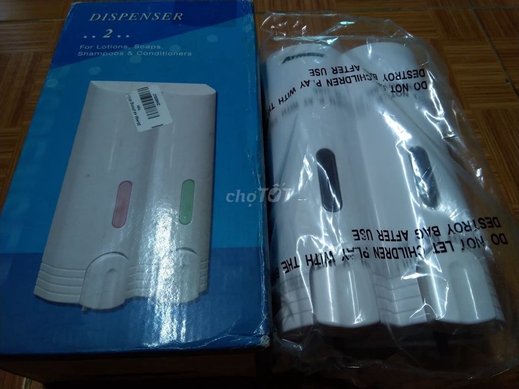 Bình đựng xà phòng ATMOR 2 ngăn - Mới 99%. Mua bán Thiết bị vệ sinh, nhà tắm tại Quận Hải Châu Đà Nẵng được đăng bởi Phong hình 1