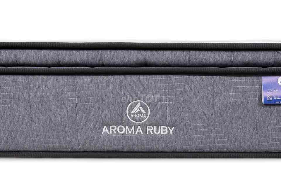 Nệm lò xo Aroma Ruby Xám 160x200x26cm. Mua bán Giường, chăn ga gối nệm tại Thành phố Vĩnh Long Vĩnh Long được đăng bởi Long Vĩnh hình 1