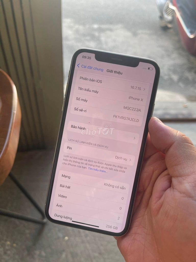 Apple iPhone X 256GB Bạc Đã qua sử dụng. Mua bán Điện thoại tại Quận Bình Thạnh Tp Hồ Chí Minh được đăng bởi Hội Đồ Điện Tử hình 1