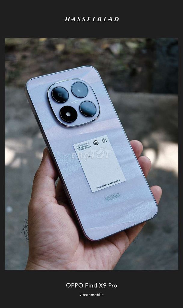 Xiaomi Redmi Note 15 Pro Tím Fullbox như mới. Mua bán Điện thoại tại Quận Cái Răng Cần Thơ được đăng bởi Kim Phú hình 1