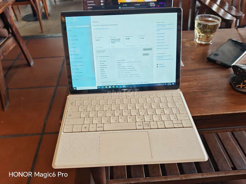 Huawei Matebook HZ-W19 12 inch 4GB/119GB. Mua bán Máy tính bảng tại Quận Tân Bình Tp Hồ Chí Minh được đăng bởi Nam hình 1