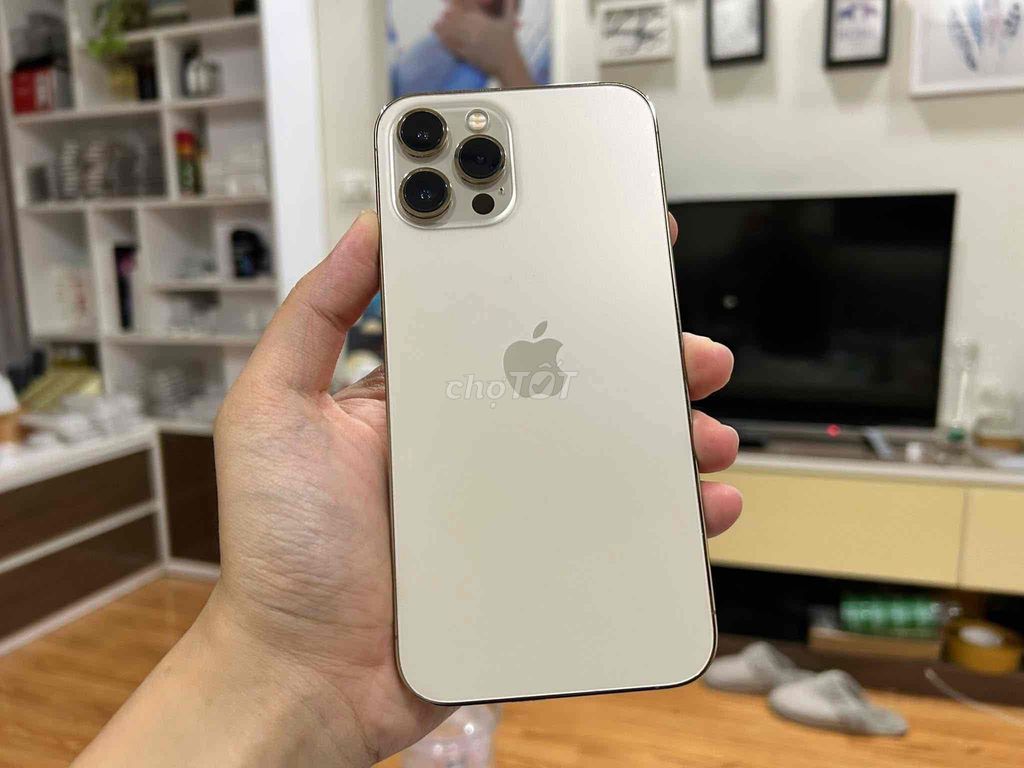iPhone 12 Pro Max 256G GOLD NEW FULLBOX APPLE 2025. Mua bán Điện thoại tại Quận 10 Tp Hồ Chí Minh được đăng bởi iStockHCM hình 1