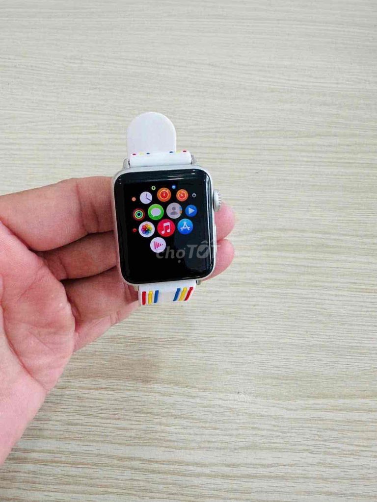 Apple Watch Series 3 38mm GPS Trắng. Mua bán Thiết bị đeo thông minh tại Thành phố Rạch Giá Kiên Giang được đăng bởi Mã phong  hình 1