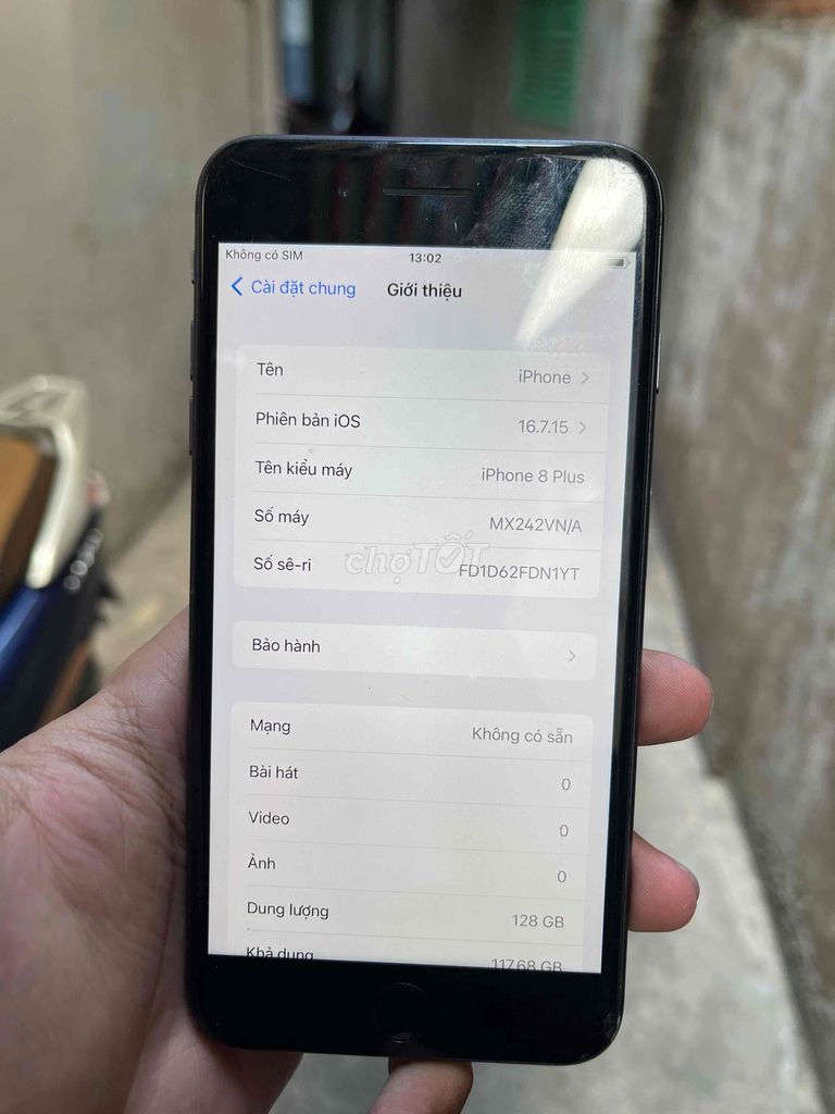 iPhone 8 Plus 128GB Đen VN/A Cũ. Mua bán Điện thoại tại Quận 6 Tp Hồ Chí Minh được đăng bởi Paine Harry hình 1