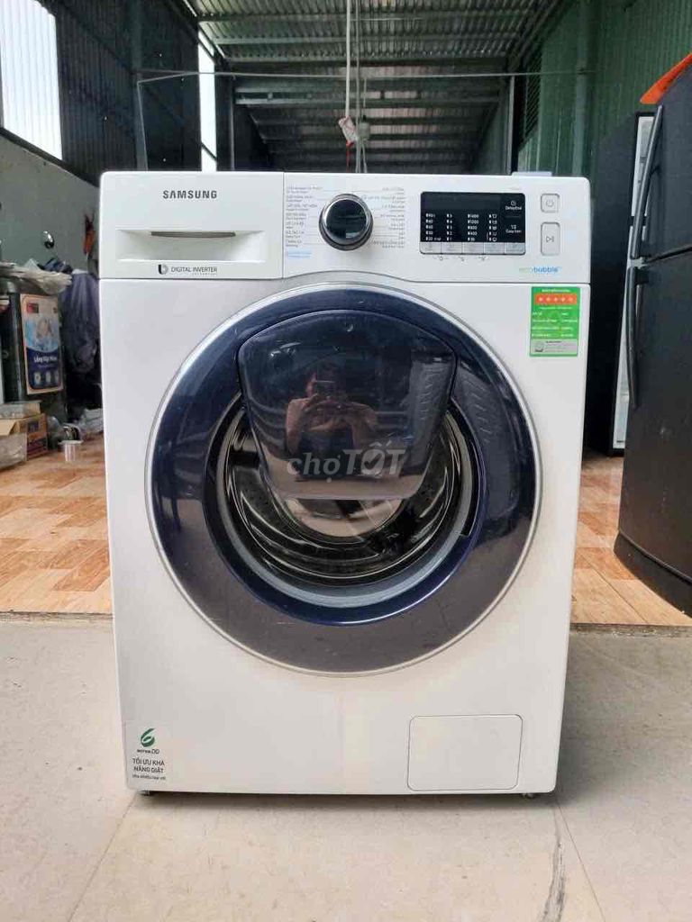 Máy giặt Samsung  INVERTER 9 kg. Mua bán Máy giặt tại Thành phố Thủ Dầu Một Bình Dương được đăng bởi ĐIỆN MÁY ĐỨC MẠNH hình 1