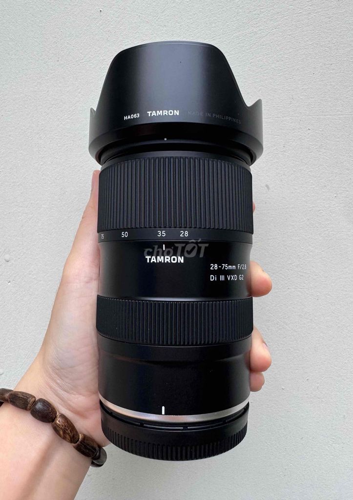 Tamron 28-75mm F2.8 Di III VXD G2 for Nikon Z mới.. Mua bán Máy ảnh, Máy quay tại Quận Bình Thạnh Tp Hồ Chí Minh được đăng bởi Teresa hình 1