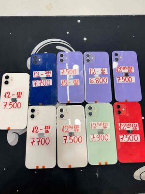 12 thường đủ màu. 128 - 256GB. Mua bán Điện thoại tại Thành phố Dĩ An Bình Dương được đăng bởi Nguyễn Trần Luân