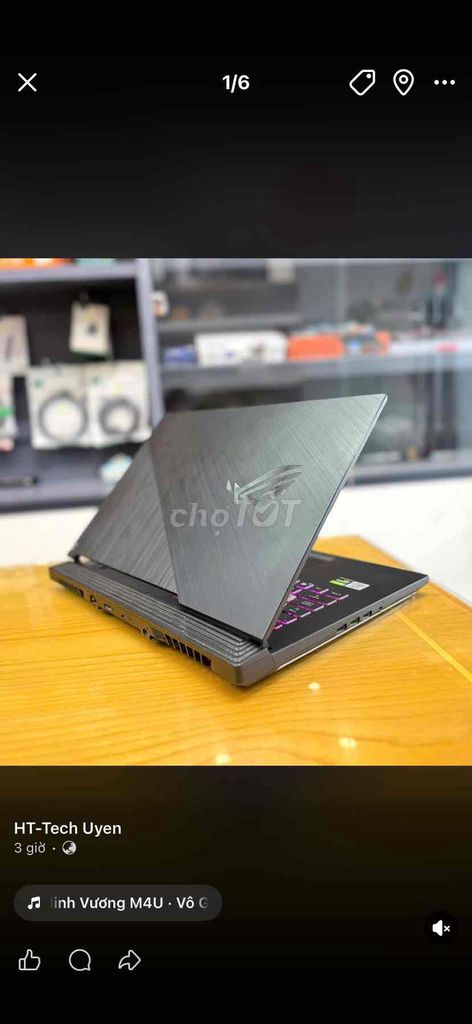 ASUS ROG STRIX G512LI i5-10300H 15.6 inch 16GB/256. Mua bán Laptop tại Thành phố Biên Hòa Đồng Nai được đăng bởi Uyên Phạm hình 1