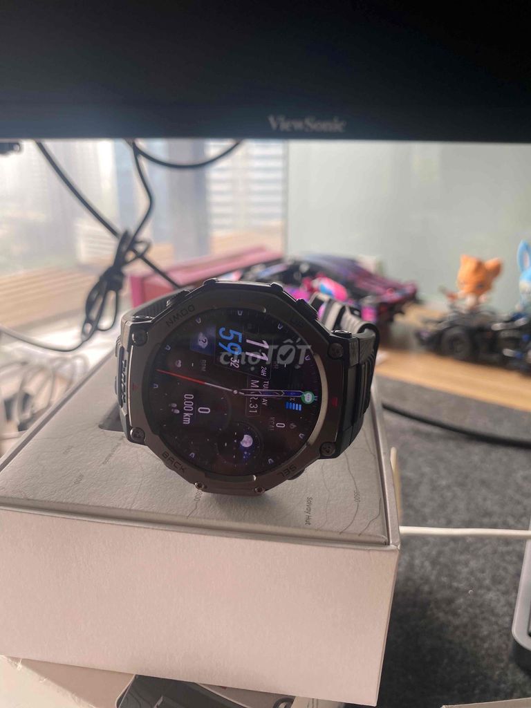 Amazfit T-Rex 3 Đen Đã sử dụng. Mua bán Thiết bị đeo thông minh tại Quận Cầu Giấy Hà Nội được đăng bởi Cù Ngọc Đăng hình 1