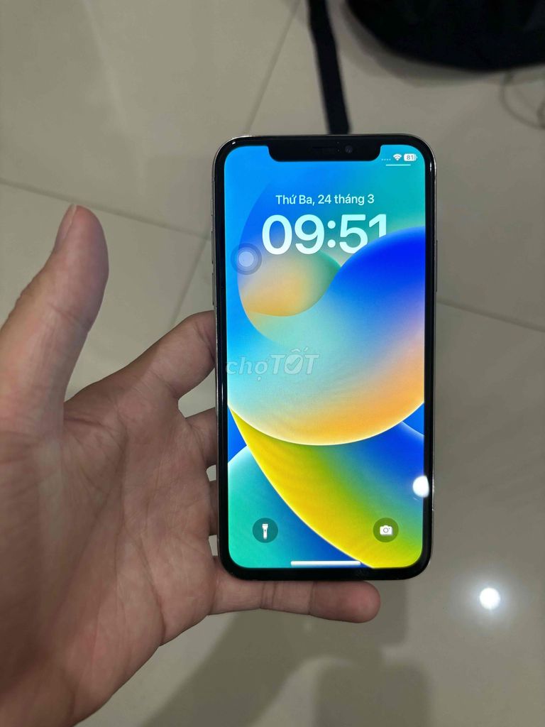 Apple iPhone X 64GB Trắng. Mua bán Điện thoại tại Quận Ngũ Hành Sơn Đà Nẵng được đăng bởi Trương Bảo hình 1