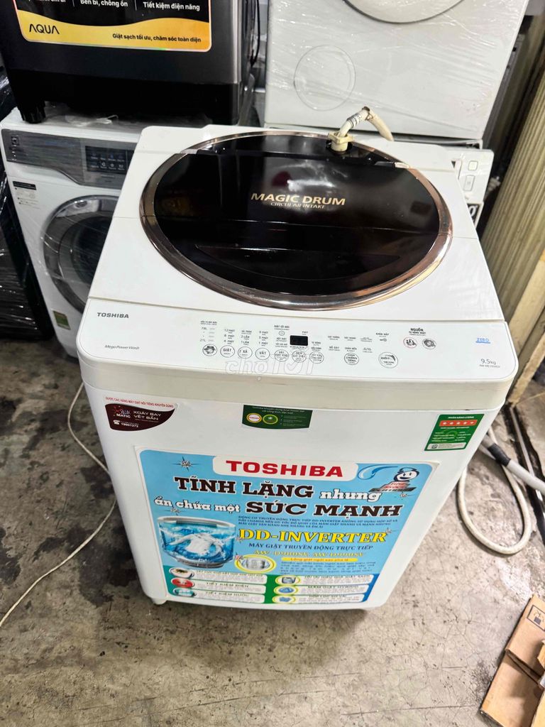 Thanh lý máy giặt Toshiba 9.5KG đang sữ dụng. Mua bán Máy giặt tại Quận Thanh Khê Đà Nẵng được đăng bởi Phúc Đỗ hình 1