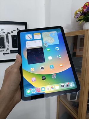 iPad Gen 10 64GB WIFI 99% zin cây màu Blue Pin 98. Mua bán Máy tính bảng tại Quận Thanh Khê Đà Nẵng được đăng bởi bán đồ Công nghệ iPad iPhone 