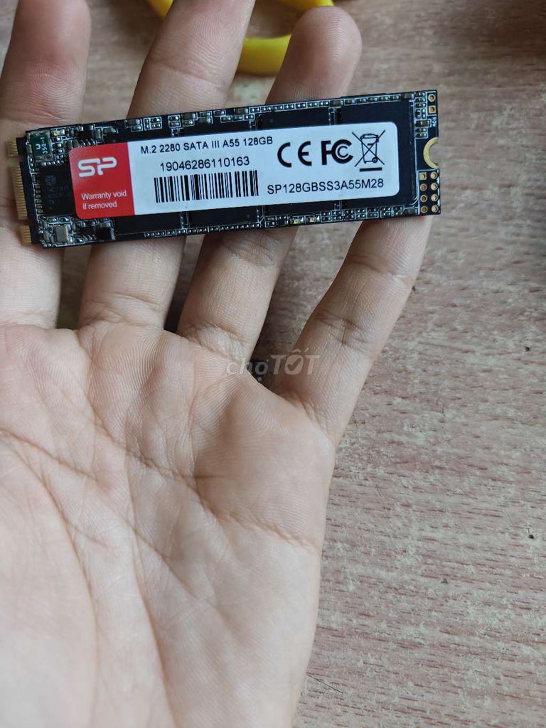 Ổ cứng SSD Silicon Power A55 M.2 128GB. Mua bán Linh kiện (RAM, Card...) tại Huyện Thuỷ Nguyên Hải Phòng được đăng bởi Nguyễn Mạnh Cường hình 1