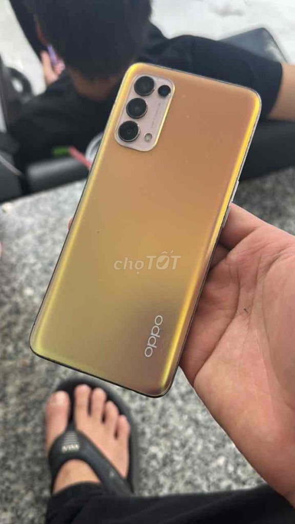 Oppo Reno5 Vàng. Mua bán Điện thoại tại Quận 10 Tp Hồ Chí Minh được đăng bởi Hoàng Em Đặng hình 1