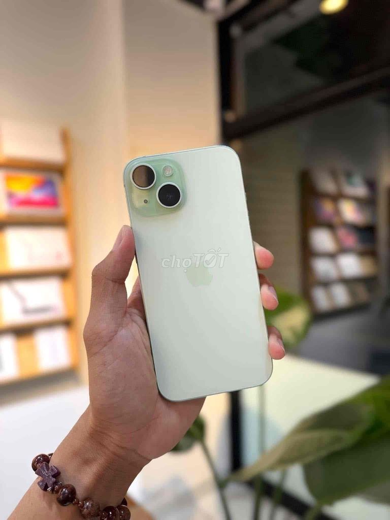 Apple iPhone 15 Xanh Lá Like New Quốc Tế Mỹ 128GB. Mua bán Điện thoại tại Quận 8 Tp Hồ Chí Minh được đăng bởi TRƯỜNG MOBILE  hình 1