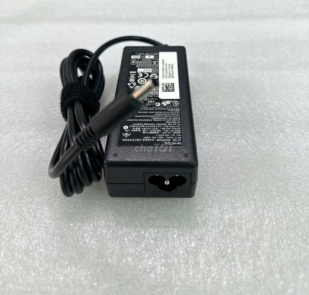 SẠC DELL19.5V-3.34A 65W Kim nhỏ ZIN (4.5mm*2.7mm)