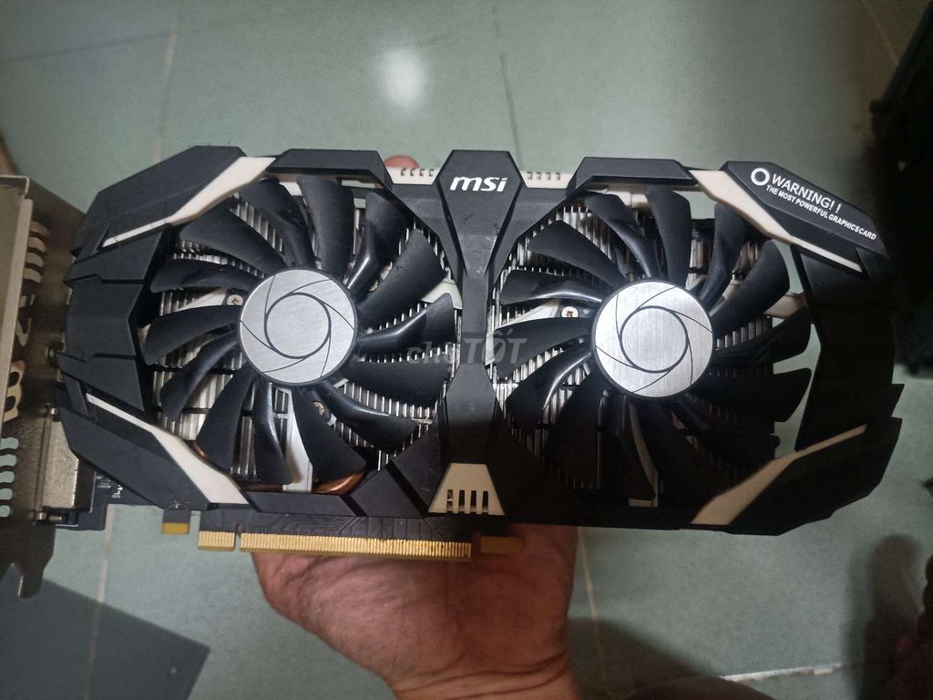 Card đồ họa MSI Geforce GTX 1060 3G. Mua bán Linh kiện (RAM, Card...) tại Quận Bình Tân Tp Hồ Chí Minh được đăng bởi võ xuân hình 1