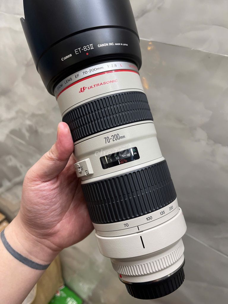 Ống kính Canon EF 70-200mm F2.8L USM. Mua bán Máy ảnh, Máy quay tại Quận Đống Đa Hà Nội được đăng bởi Doanh Nguyễn hình 1