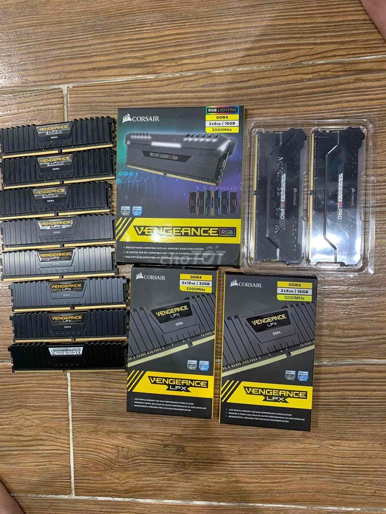 Ram Corsair nhiều loại