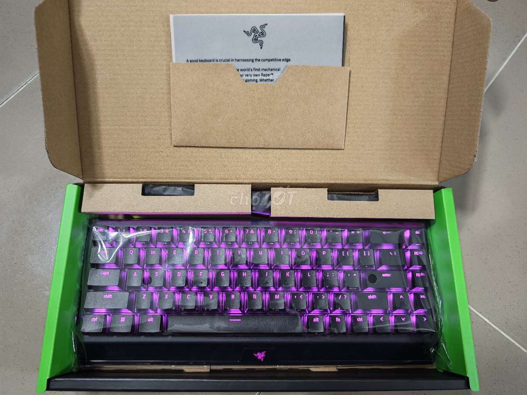 Bàn phím cơ Razer Hyperspeed V3 Mini Wireless. Mua bán Phụ kiện (Màn hình, Chuột...) tại Thành phố Thủ Đức Tp Hồ Chí Minh được đăng bởi Long hình 1
