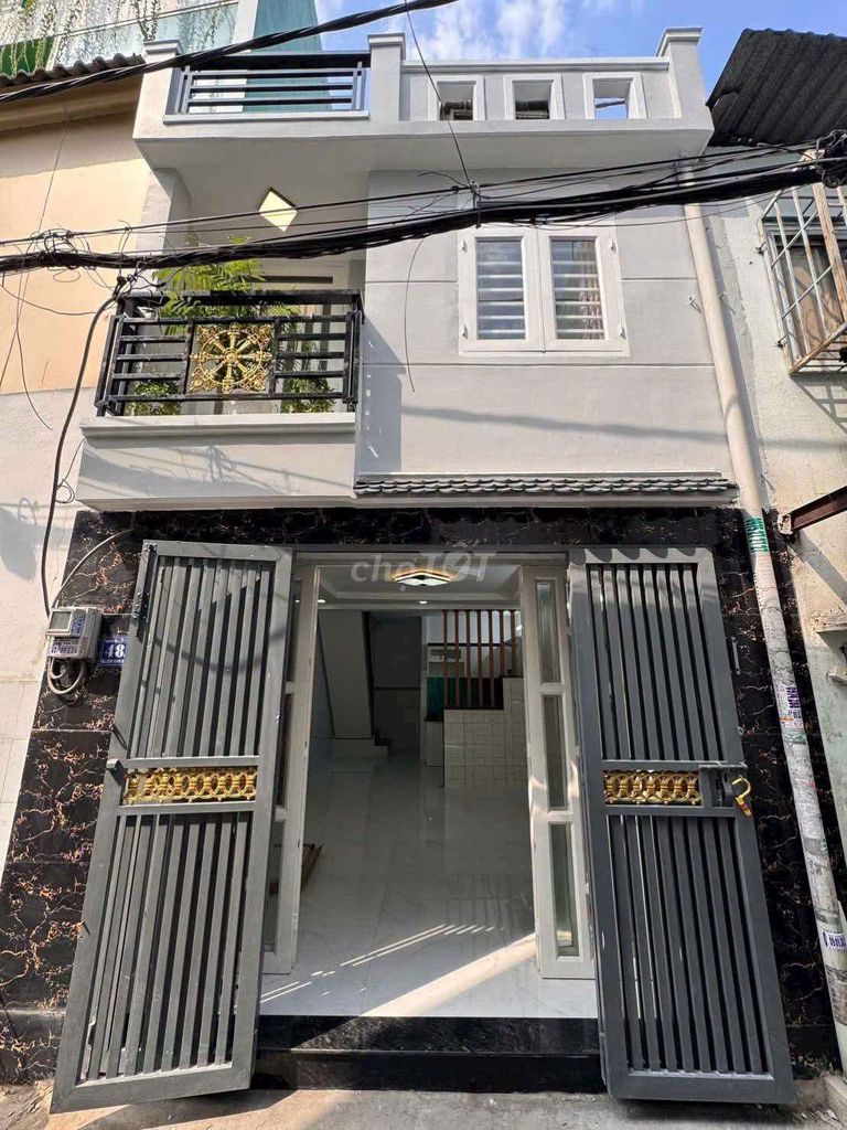 NHÀ BÁN KHU GÒ XOÀI BHHA-KO LG-SHR-HOÀN CÔNG-2PN,2WC,CHỦ GẤP BÁN