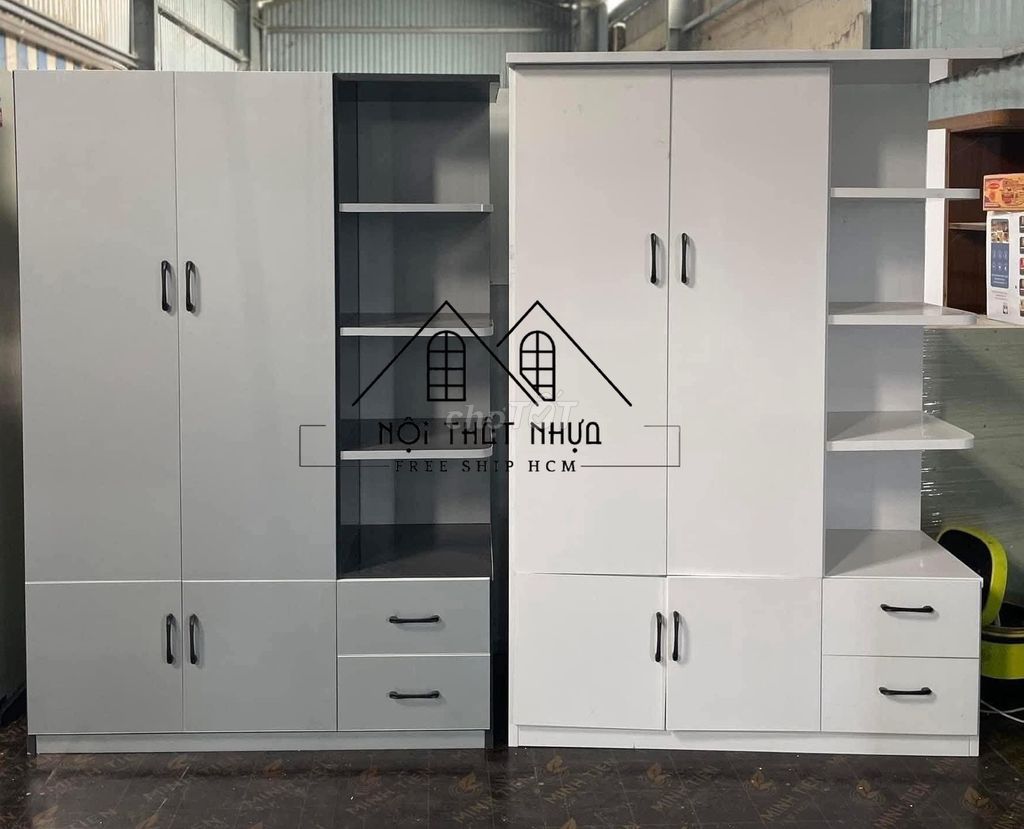 Tủ quần áo Nhựa 1m8x1m23 Mới. Mua bán Tủ, kệ gia đình tại Thành phố Thuận An Bình Dương được đăng bởi Nội thất giá xưởng hình 1
