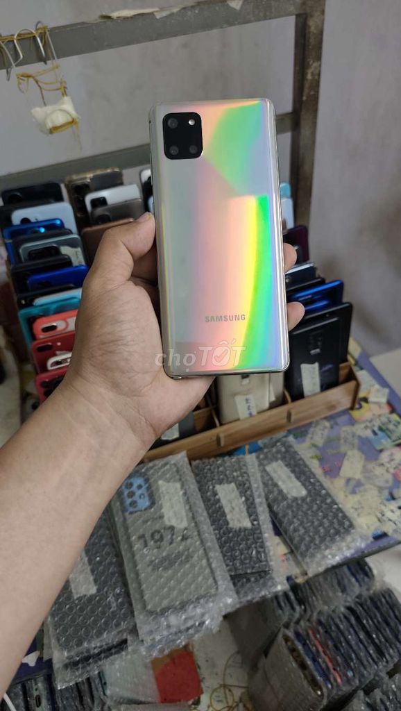 Samsung Note 10 Lite, ram 8gb, 128gb. Mua bán Điện thoại tại Quận Gò Vấp Tp Hồ Chí Minh được đăng bởi A LONG   nhận thanh toán THẺ TÍN DỤNG hình 1