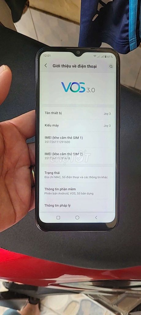 Vsmart Joy 3 Ram4/64g Màn Zin Đẹp Mượt Pin Trâu 5K. Mua bán Điện thoại tại Quận Gò Vấp Tp Hồ Chí Minh được đăng bởi THMobileGV211 hình 4
