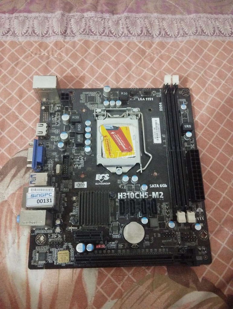 Bo mạch chủ ECS H310CH5-M2. Mua bán Linh kiện (RAM, Card...) tại Thành phố Cao Bằng Cao Bằng được đăng bởi Nông Đức Tuấn hình 1