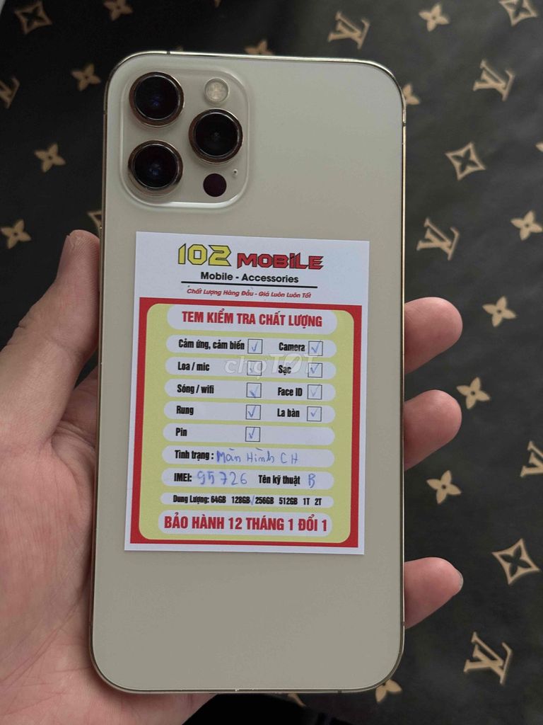 iPhone 12 Pro Max 128GB Vàng gold máy đẹp keng. Mua bán Điện thoại tại Thành phố Buôn Ma Thuột Đắk Lắk được đăng bởi Nguyễn Hoàng hình 1