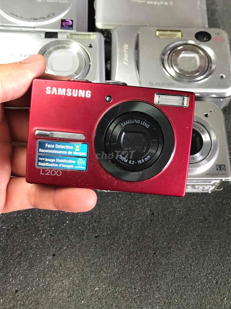 Máy ảnh Samsung L210 Đỏ Mới. Mua bán Máy ảnh, Máy quay tại Quận 6 Tp Hồ Chí Minh được đăng bởi Nguyễn Dũng hình 1